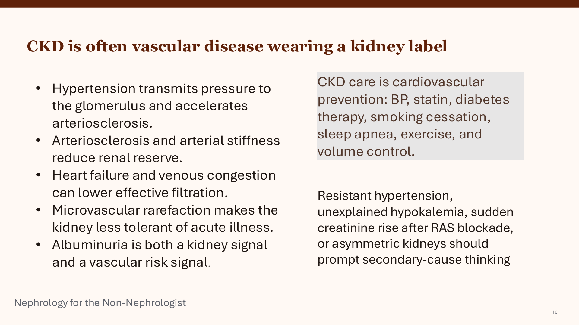 Nephrology for the Non-Nephrologist slide 14