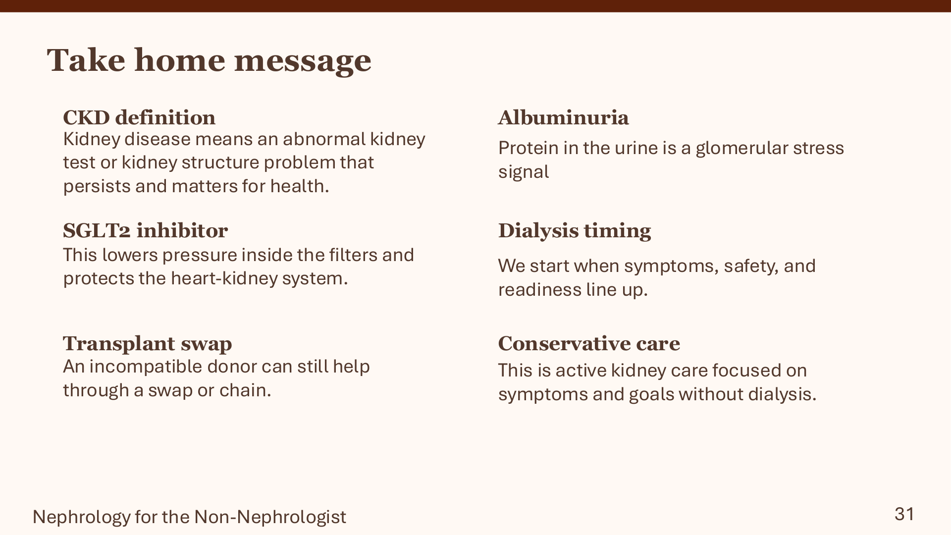 Nephrology for the Non-Nephrologist slide 35